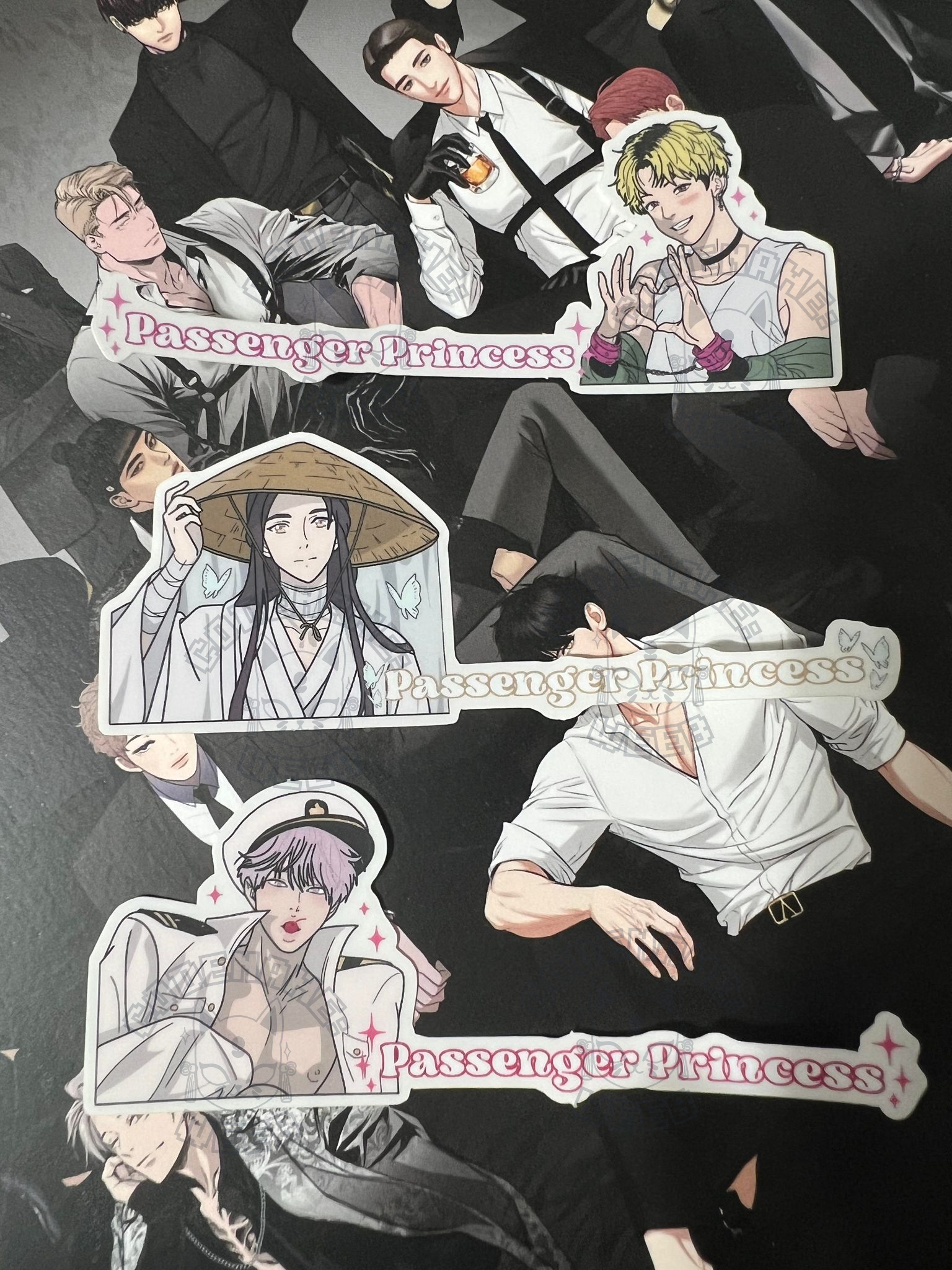 IN STOCK] BL Passenger Princess Stickers – Codename: Weeb